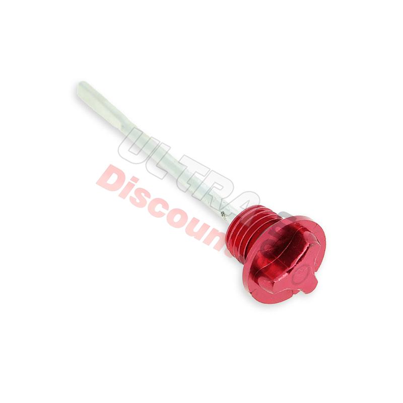 Custom Engine Oil Dipstick for Dirt Bike (Red), Dirt Bike Spare Parts Custom Engine Oil Dipstick for Dirt Bike (Red), Dirt Bike Spare Parts