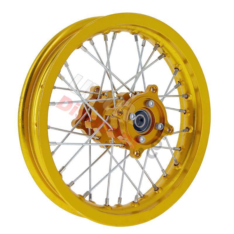 Premium 12'' Rear Rim for Dirt Bike (CNC-milled), Dirt Bike Spare Parts Premium 12'' Rear Rim for Dirt Bike (CNC-milled), Dirt Bike Spare Parts