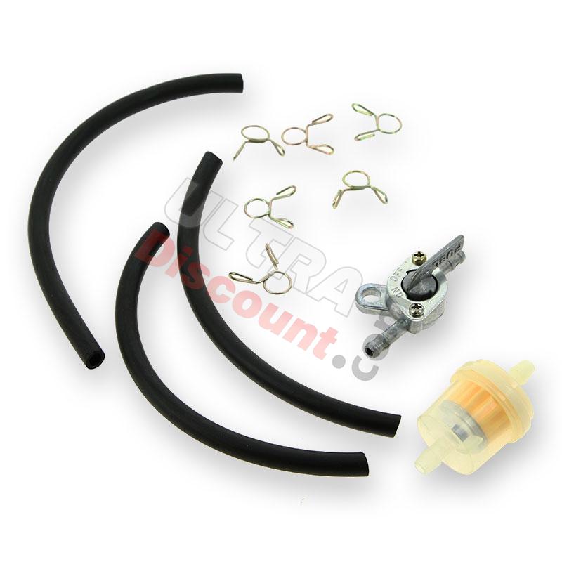 Fuel Tap + Fuel Filter for Dirt Bike type 3, Dirt Bike Spare Parts