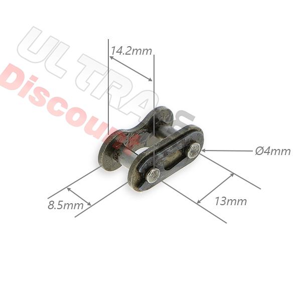 Chain Quick Link for Dirt Bike (420) - 13mm, Dirt Bike Spare Parts