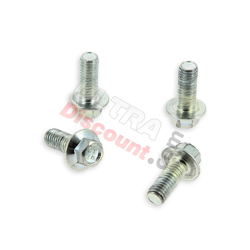 Set of 4 Screws for Rear Sprocker for Dirt Bike 20mm Type 2, Dirt Bike Spare Parts