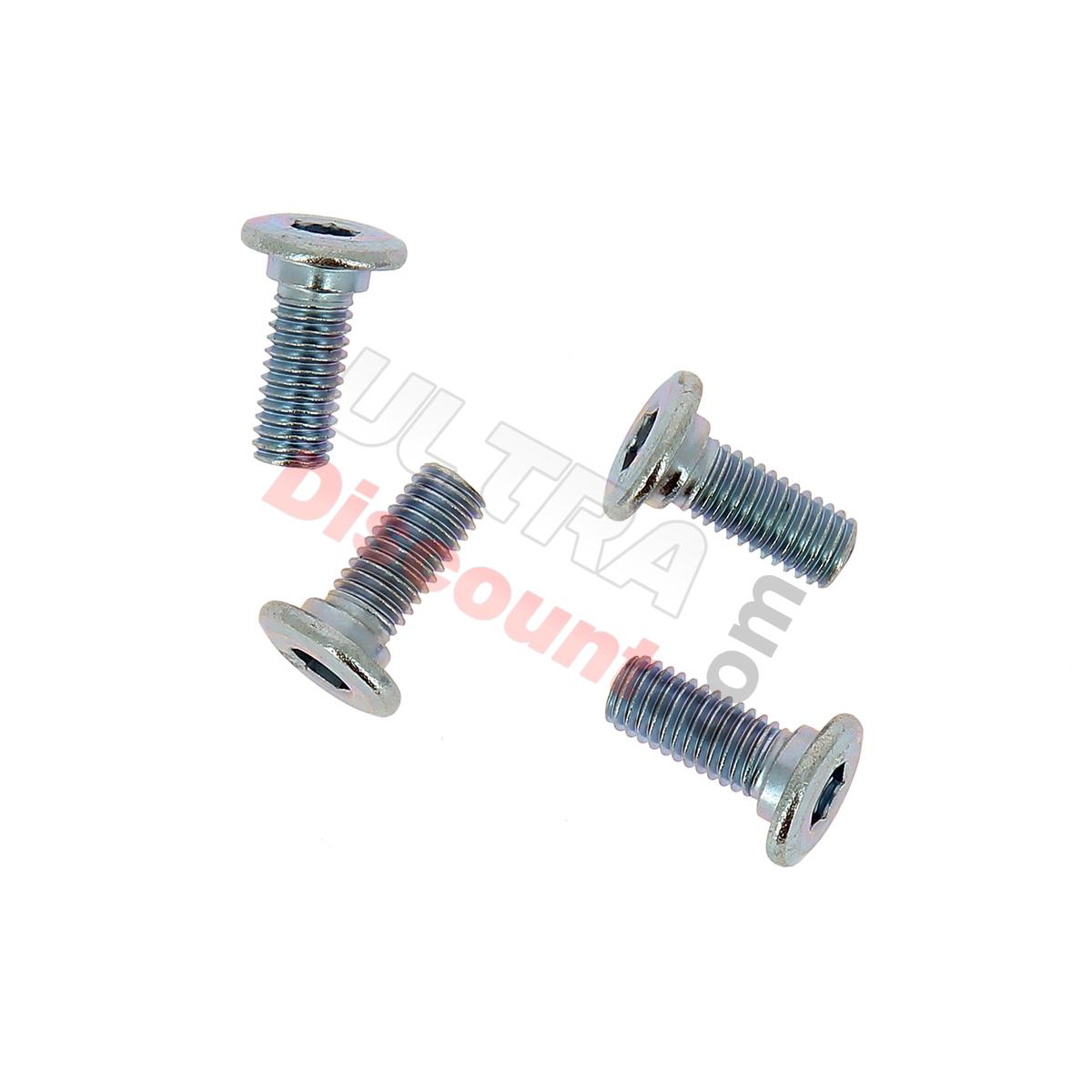 Set of 4 Screws for Rear Sprocker for Dirt Bike 20mm, Dirt Bike Spare Parts