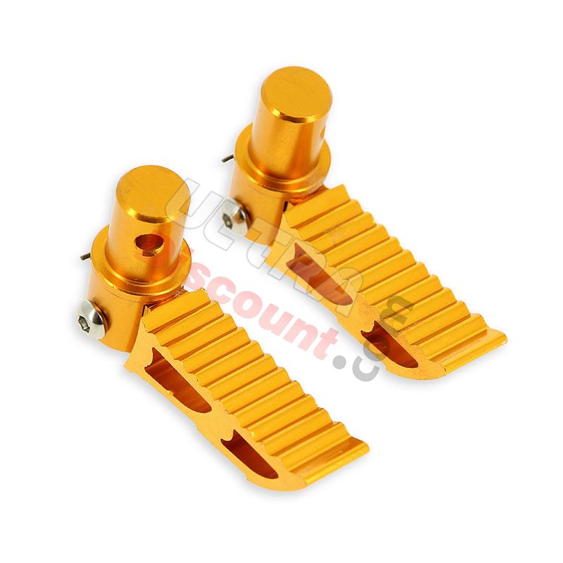 Custom gold Foot Pegs typ3 for Pocket Bike, Pocket Bike Spare Parts