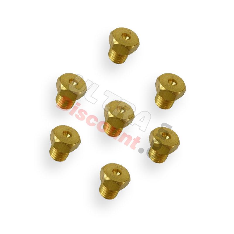 Set of 7 Jets for Arreche Carburetor Kit, Pocket Bike Spare Parts