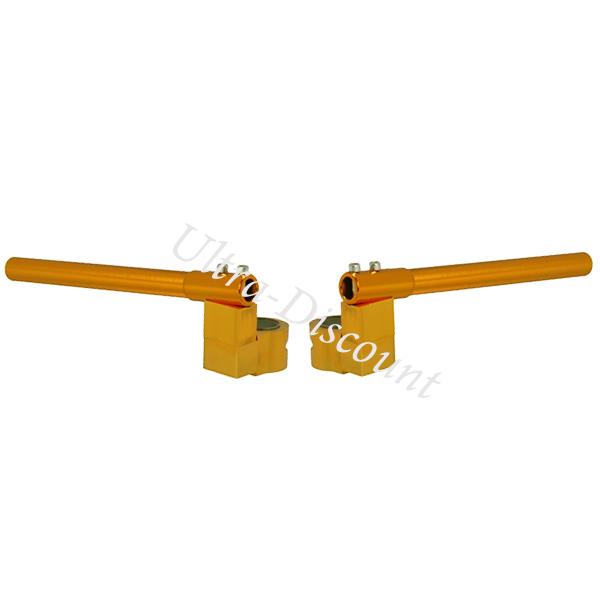 Custom Handle Bars for Pocket Bike (type 3) - Gold, Pocket Bike Spare Parts