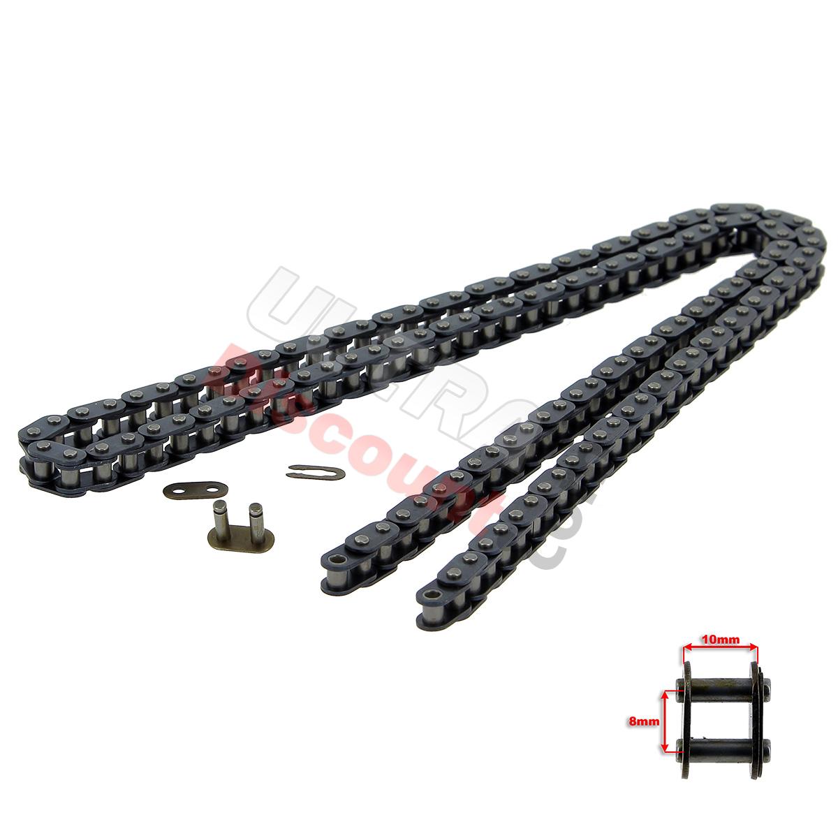 64 Large Links Reinforced Drive Chain for Pocket Bike - TF8, Pocket Bike Spare Parts