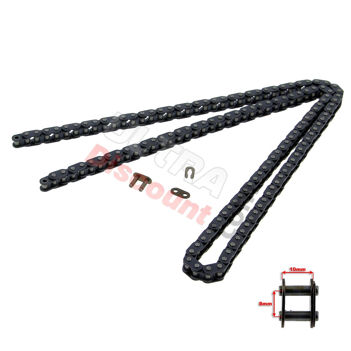 68 Large Links Reinforced Drive Chain - TF8, Pocket Bike Nitro Parts