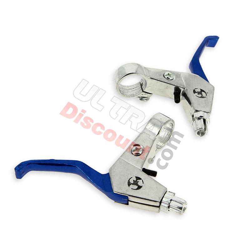 Aluminum Brake Lever - Blue, Polini 911 GP3 Spare Parts
