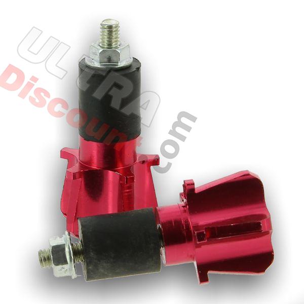 Custom Handlebar End Plugs (type 8) - Red, Polini 911 GP3 Spare Parts