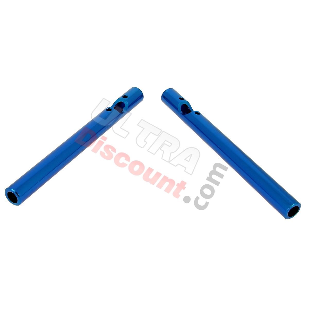 Custom Handle Bars for Pocket Bike Polini - Blue, Polini 911 GP3 Spare Parts Custom Handle Bars for Pocket Bike Polini - Blue, Polini 911 GP3 Spare Parts