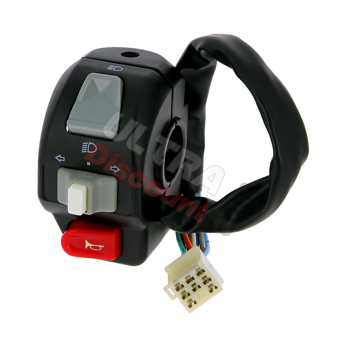 Left Switch Assy for Jonway Scooter YY50QT-28A (type 2), Jonway Scooter Parts