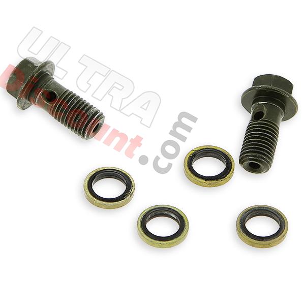 2 x banjo M12 screw and washer brake circuit for Dirt Bike Spare Parts, Dirt Bike Spare Parts