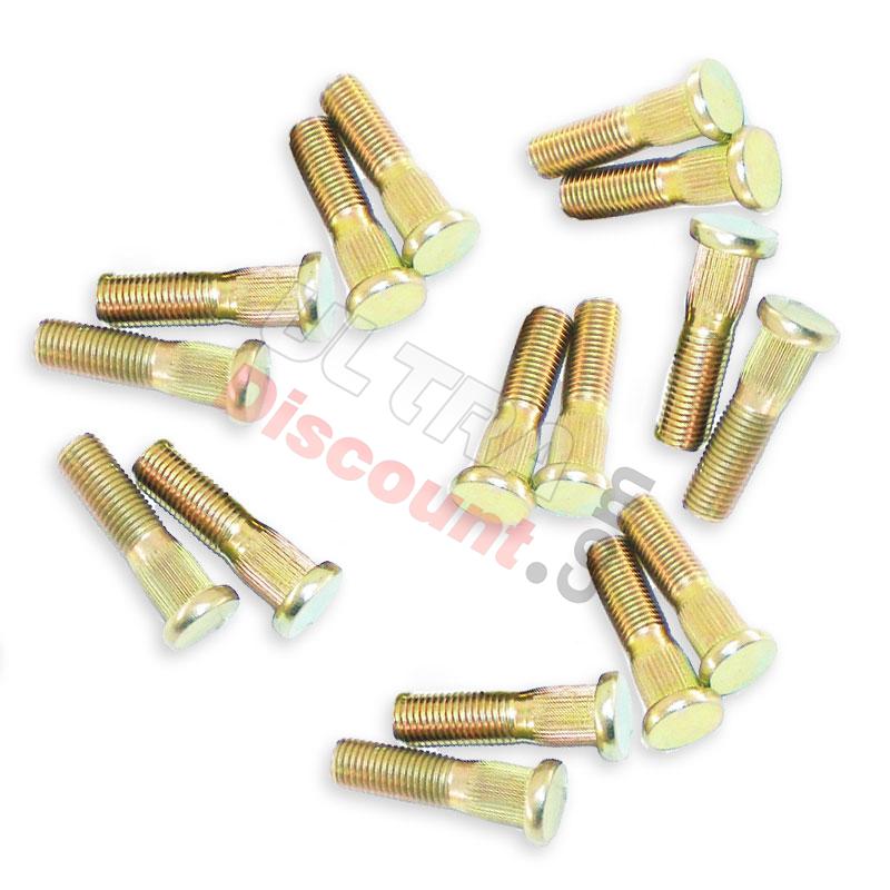 Set of 16 Wheel Studs for ATV, Tools and screws Set of 16 Wheel Studs for ATV, Tools and screws
