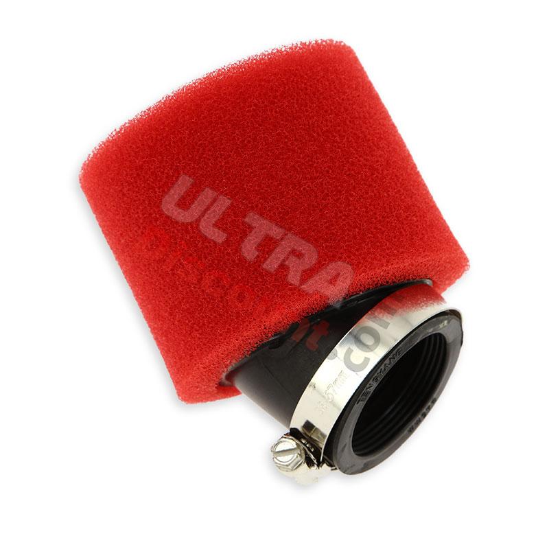 Dual Layer Foam Air Filter 40mm Red, Parts Pocket Blata MT4