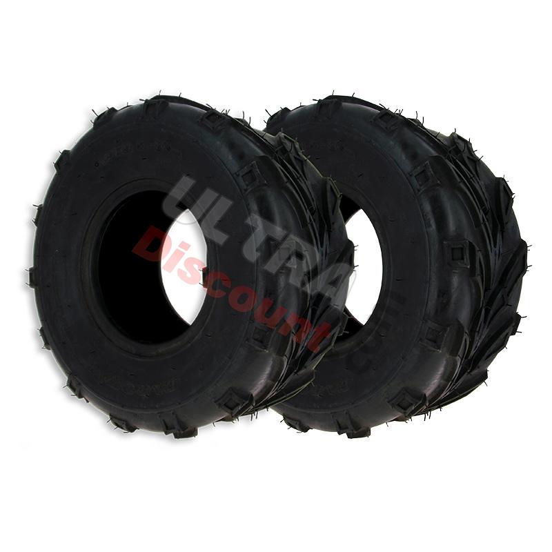 Pair of Rear Tires for ATV Shineray Quad 250cc STXE - 19x9.5-8, Shineray Parts ATV 250 STXE