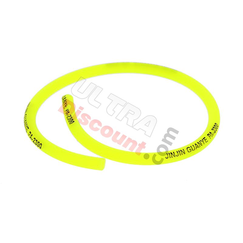 Fuel intake Line 5mm Yellow Fluo, Cross Pocket Bike Parts