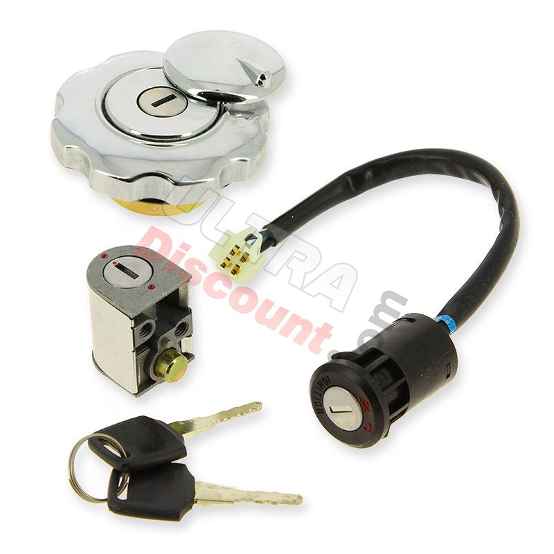 Lock Assy for Ace 50cc à 125cc Skyteam, Spare Parts Ace Skyteam