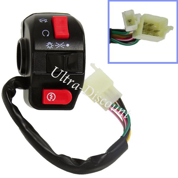 Right Switch Assy for Baotian Scooter BT49QT-11, Baotian Parts - BT49QT-11