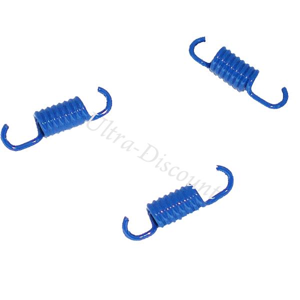 Set of 3 Blue Clutch Springs for Baotian Scooter BT49QT-11 - Medium Springs, Baotian Parts - BT49QT-11