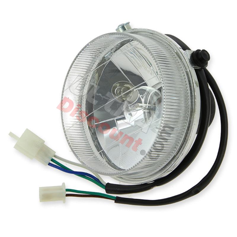 Headlight for Baotian Scooter BT49QT-11, Baotian Parts - BT49QT-11