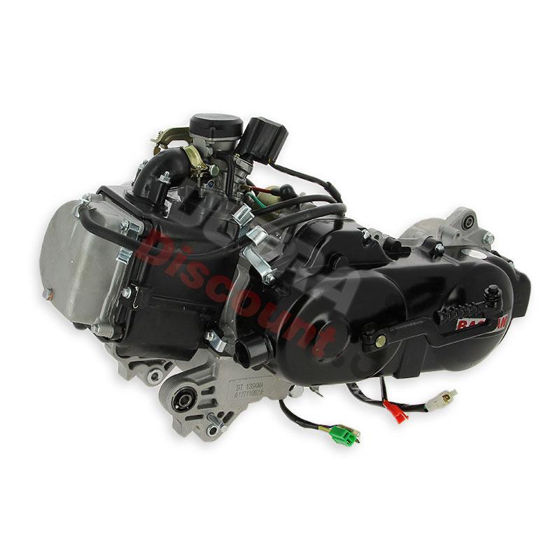 Complete Engine for Baotian Scooter BT49QT-11 (Brake disk, 10 inches rim), Baotian Parts - BT49QT-11