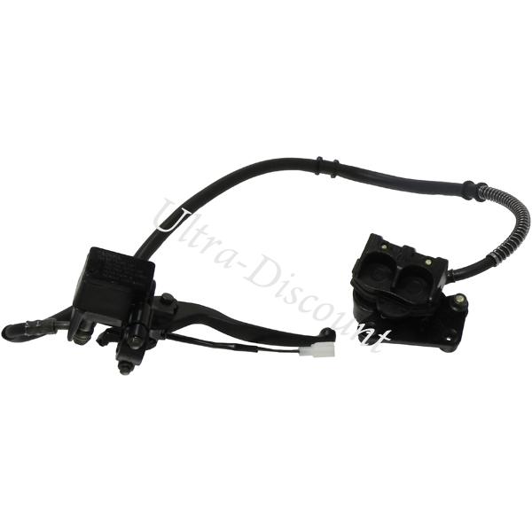 Complete Front Brake Assy for Baotian Scooter BT49QT-7 (type 2), Baotian Parts - BT49QT-7