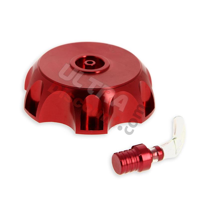 Gas Tank Cap for Bashan Quad 200cc (Red, BS200S-3), Bashan Parts ATV 200cc BS200S-3