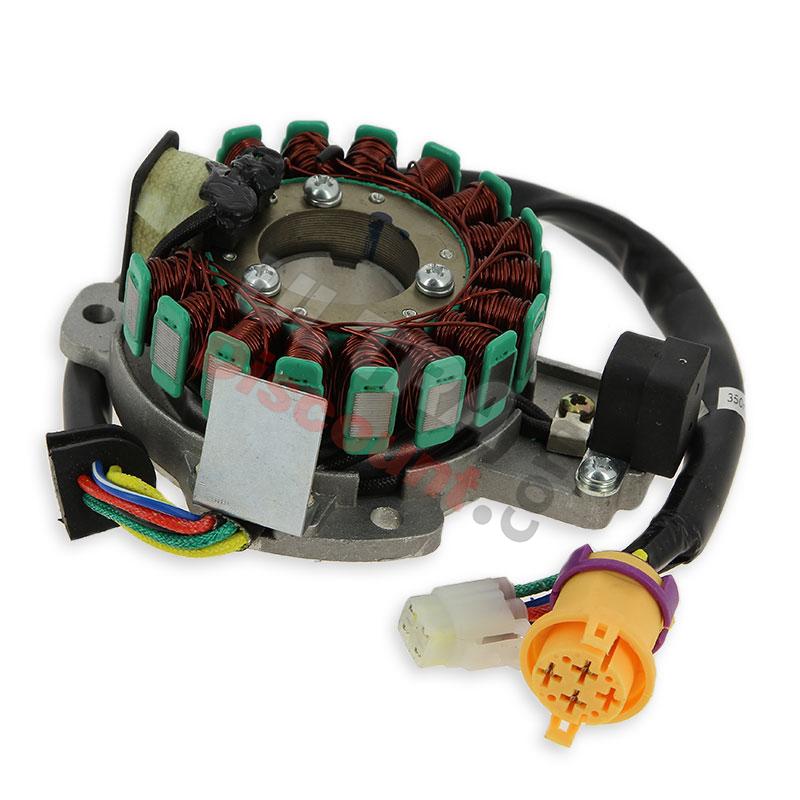 Complete Stator for ATV Bashan Quad 300cc (BS300S-18), Bashan Parts ATV 300cc BS300S18