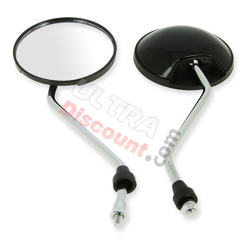 Pair of mirrors for Citycoco scooter - Black, Citycoco spare parts
