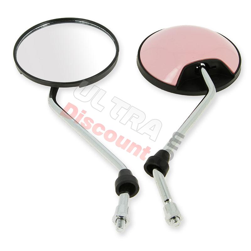 Pair of mirrors for Citycoco scooter - Pink Metallic, Citycoco spare parts Pair of mirrors for Citycoco scooter - Pink Metallic, Citycoco spare parts
