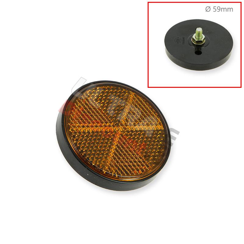Side reflector for Citycoco Shopper (black), citycoco shopper parts