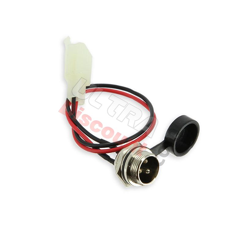 Charger Socket for Pocket Bike Nitro (typ2), Pocket Bike Nitro Parts