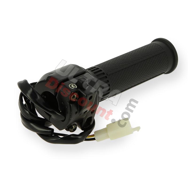 Right Switch Assembly for Dax 50cc ~ 125cc (After 10-2015) - Black, Dax Skymax Parts