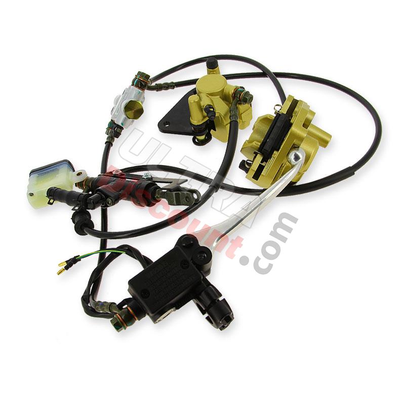 Complete Brake System for Skyteam Skymax 125cc (Euro 4 and Euro 5), Dax Skymax Parts Complete Brake System for Skyteam Skymax 125cc (Euro 4 and Euro 5), Dax Skymax Parts