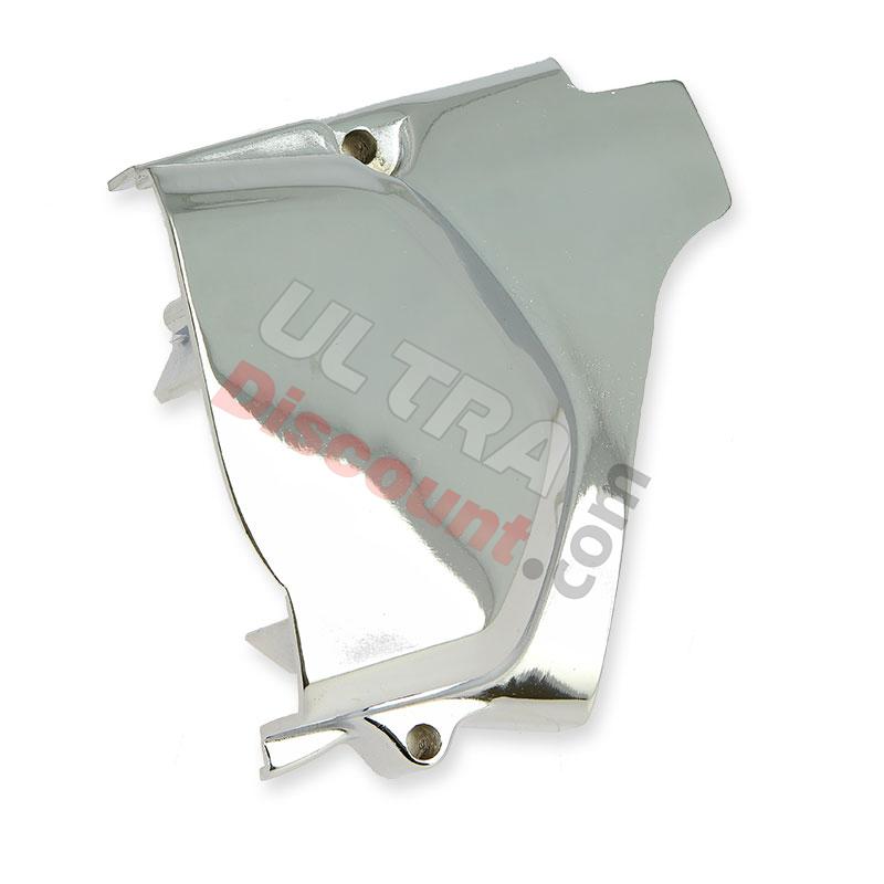 Left engine cover for Bubbly 50cc Chrome, Spare Parts Bubbly Skyteam