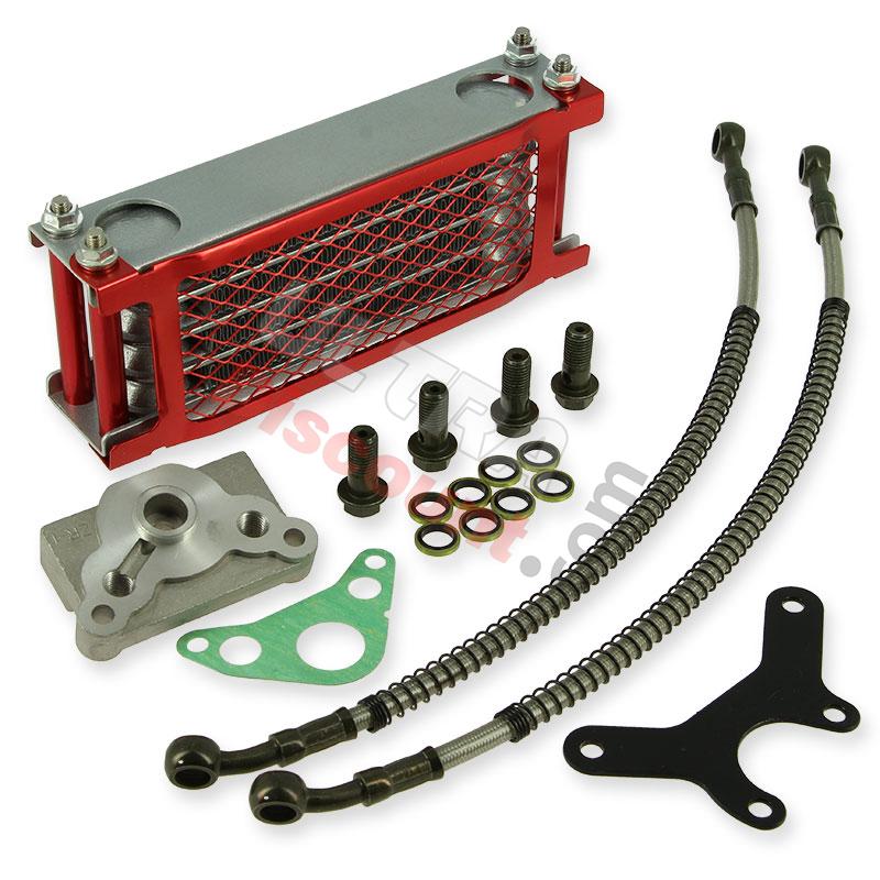 Oil Cooler (type 2, Red) for ZB Honda / PBR Skyteam, PBR Skyteam ZB Honda Spare Parts