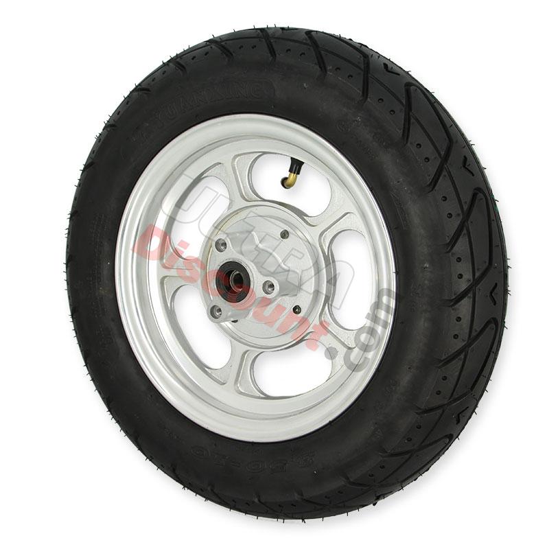 Full 3.50-10 Front Wheel for PBR Skyteam, PBR Skyteam ZB Honda Spare Parts Full 3.50-10 Front Wheel for PBR Skyteam, PBR Skyteam ZB Honda Spare Parts
