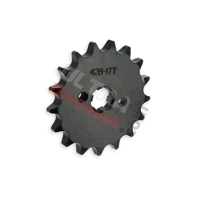 17 Tooth Front Sprocket for Dax 50cc ~ 125cc (428), Dax Skymax Parts