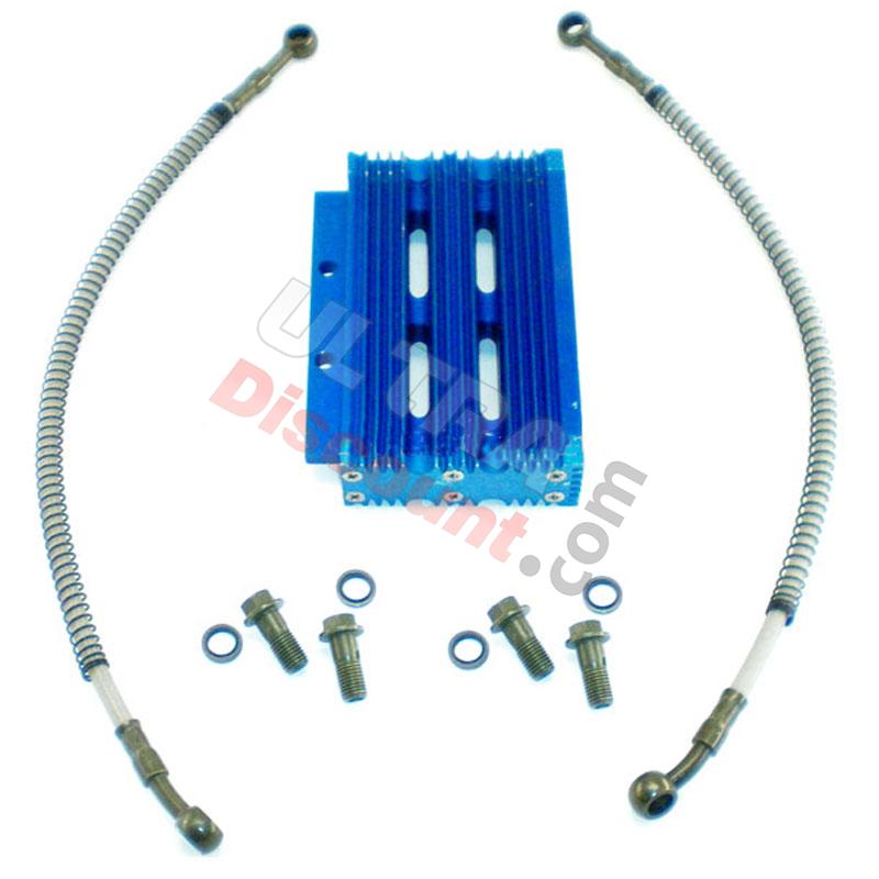 Oil Cooler for Dax - (type 1, Blue), Dax Skymax Parts