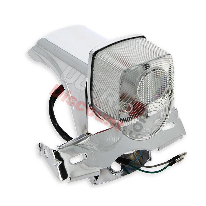 Custom Tail Light for Dax Skyteam Chrome - Clear, Dax Skymax Parts