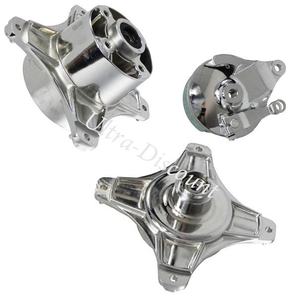 Custom Front - Rear Wheel Hub 10mm for Dax 50cc ~ 125cc - (Chrome), Dax Skymax Parts