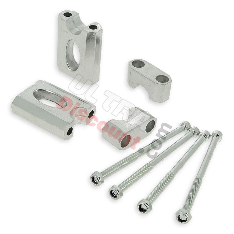 Handlebar clamp + screws for Dirt Bike (type 3), Dirt Bike Spare Parts Handlebar clamp + screws for Dirt Bike (type 3), Dirt Bike Spare Parts