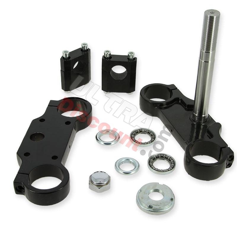 Complete Front Fork Yoke 45x48x160 for Dirt Bike (type 2) - BLACK, Dirt Bike Spare Parts Complete Front Fork Yoke 45x48x160 for Dirt Bike (type 2) - BLACK, Dirt Bike Spare Parts