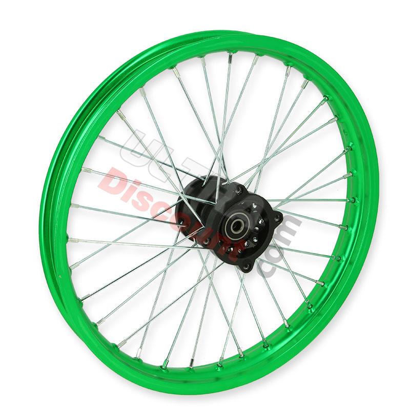 17'' Front Rim for Dirt Bike AGB30 - Green, Dirt Bike Spare Parts 17'' Front Rim for Dirt Bike AGB30 - Green, Dirt Bike Spare Parts