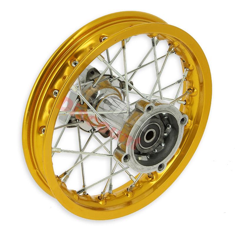 10'' Rear Rim for Dirt Bike (type 1) - Gold, Dirt Bike Spare Parts 10'' Rear Rim for Dirt Bike (type 1) - Gold, Dirt Bike Spare Parts