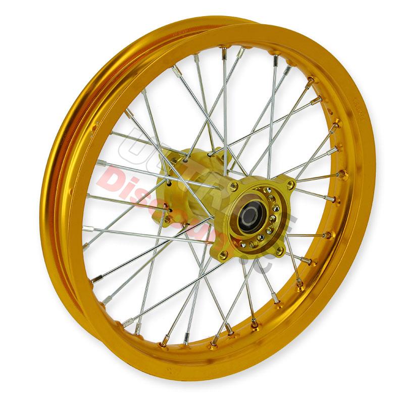 Premium 14'' Rear Rim for Dirt Bike (CNC-milled), Dirt Bike Spare Parts
