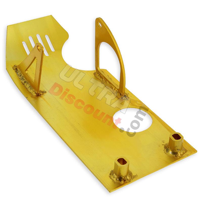 Belly Pan for Dirt Bike with a Starter Motor - Gold type3, Dirt Bike Spare Parts