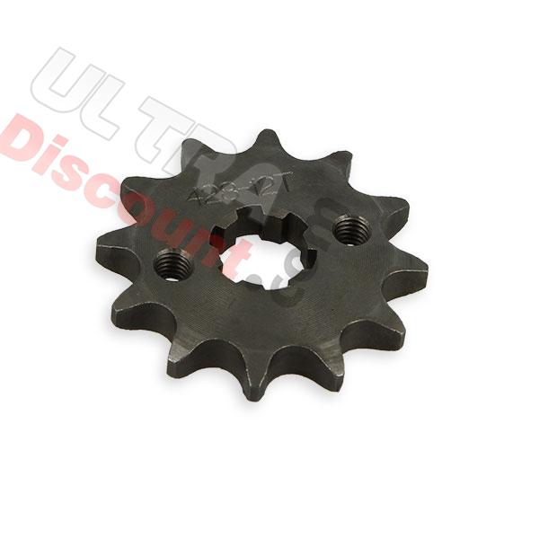 12 Tooth Reinforced Front Sprocket for Dirt Bike (428 : Ø:17mm), Dirt Bike Spare Parts