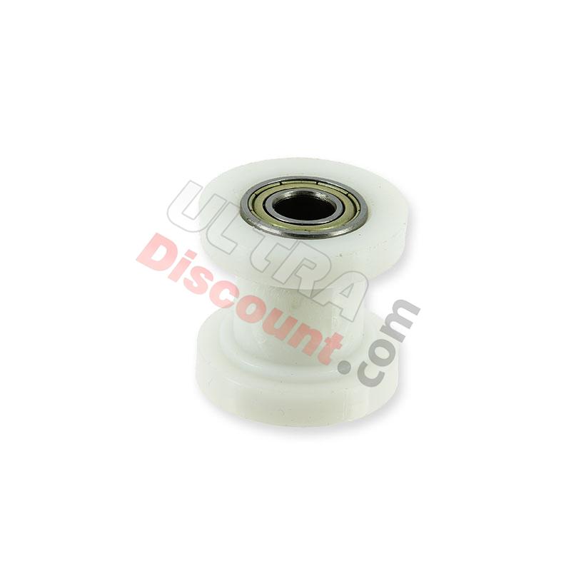 Chain Tensioner Wheel for Dirt Bike (White), Dirt Bike Spare Parts
