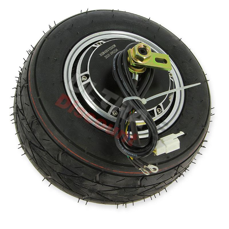 Rear Wheel Complete pour  Mini Citycoco 1000w, Mini Citycoco spare parts